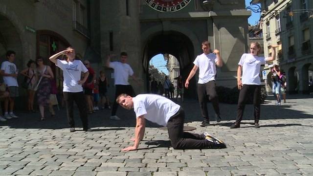 Generalprobe der Styleacrobats am Buskers