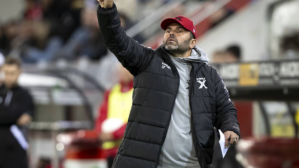 Trainer Uli Forte und die Xamaxiens wollen das 2:3 gegen Thun vom Freitag nicht hinnehmen