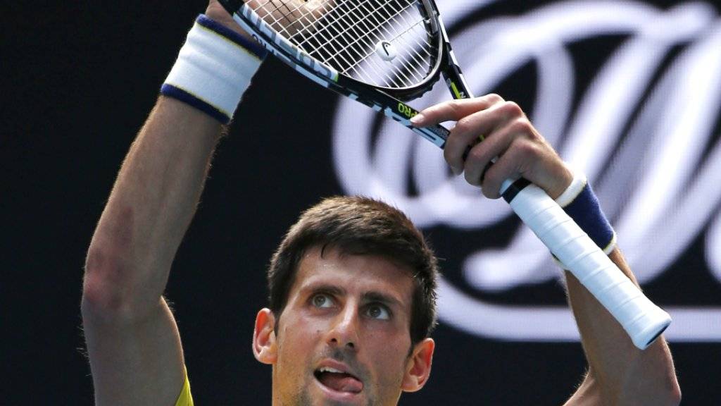 Novak Djokovic, der Dominator des letzten Jahres, startet auch ins neue Jahr mit Siegen (bislang 6).