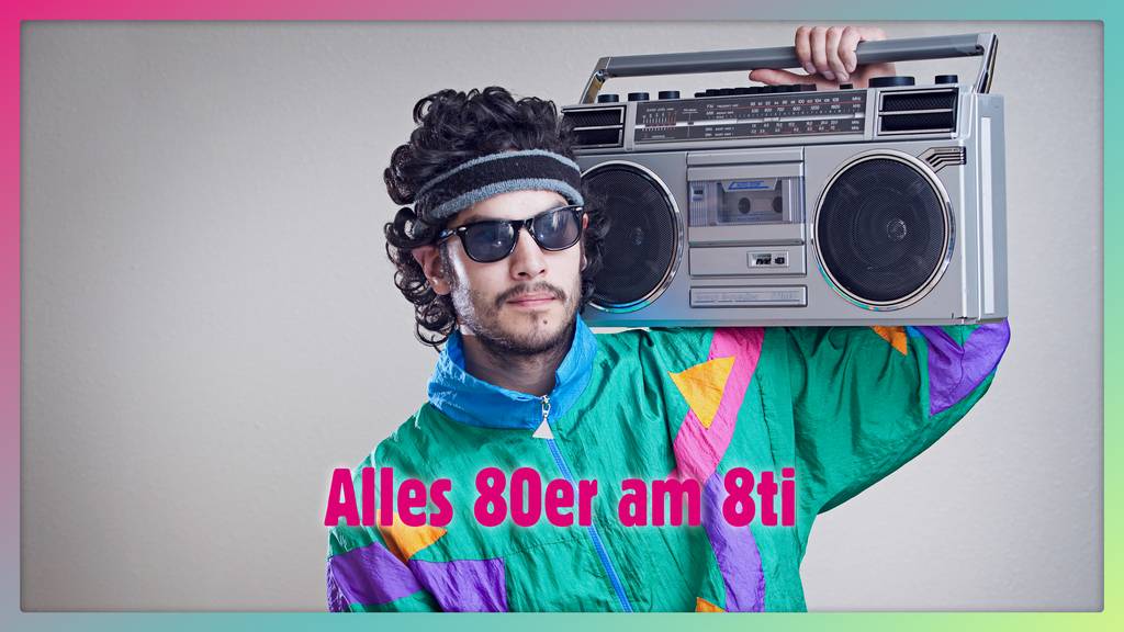 Eine Stunde lang nur das Beste der 80er!