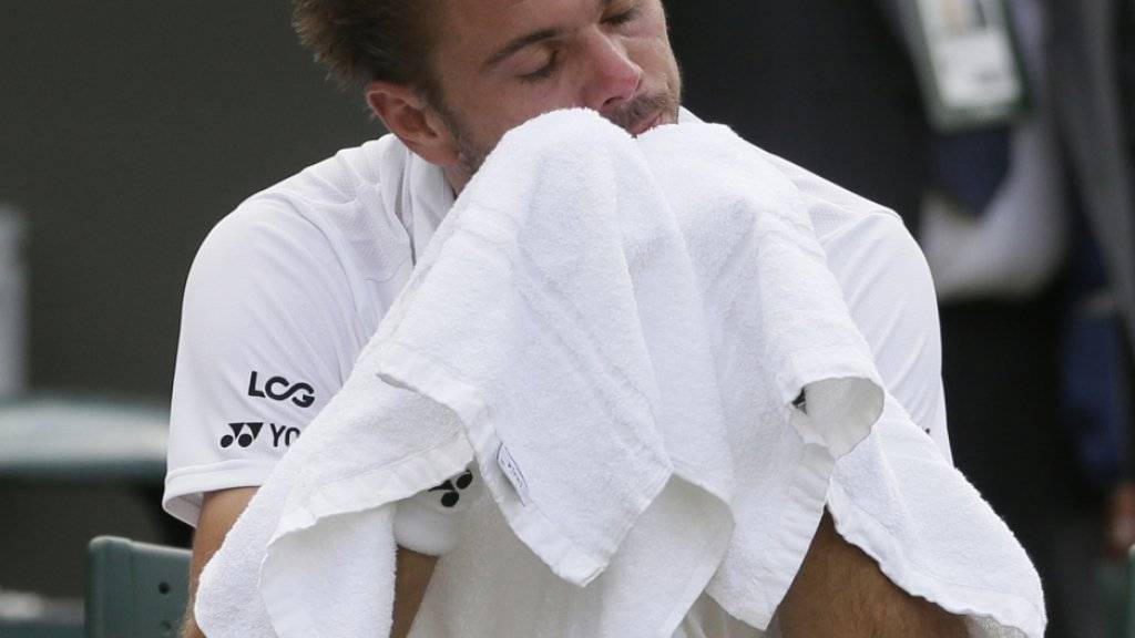 Wimbledon für ihn mit einer Enttäuschung: Stan Wawrinka scheiterte in Wimbledon am Qualifikanten Thomas Fabbiano