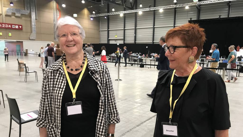 Alt-Nationalrätinnen Judith Stamm (CVP) und Cécile Bühlmann (Grüne)