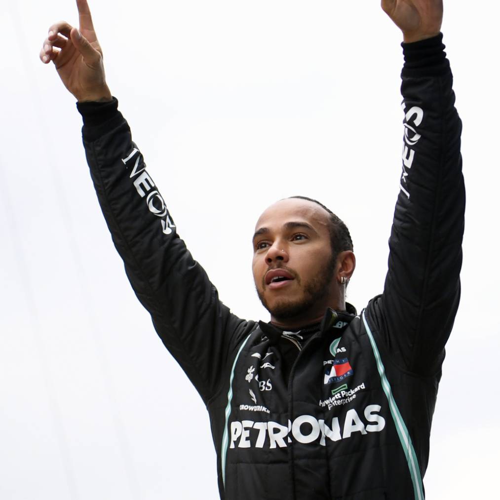 Lewis Hamilton blieb nach dem Schock wegen des Unfalls von Romain Grosjean auch in Bahrain ungefährdet