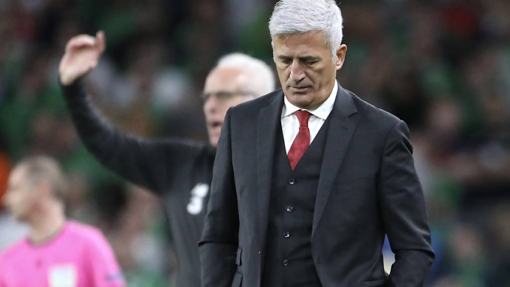 Vladimir Petkovic ist enttäuscht: Sein Team hat in Irland den Sieg verpasst