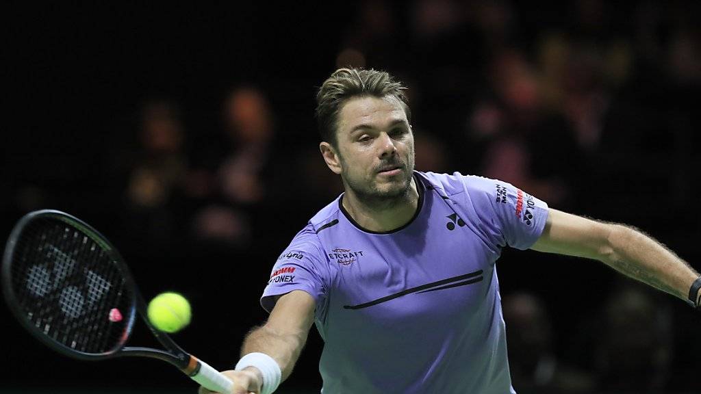 In einem spektakulären Final bezwungen: Stan Wawrinka verlor in Rotterdam gegen Gaël Monfils