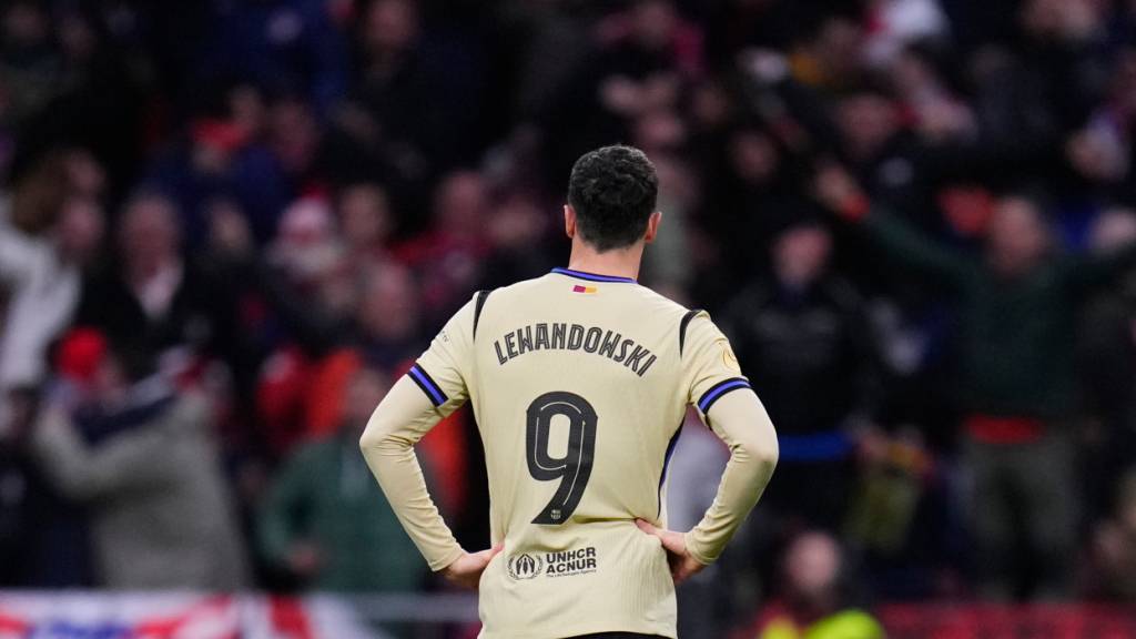 Robert Lewandowski ist bedient