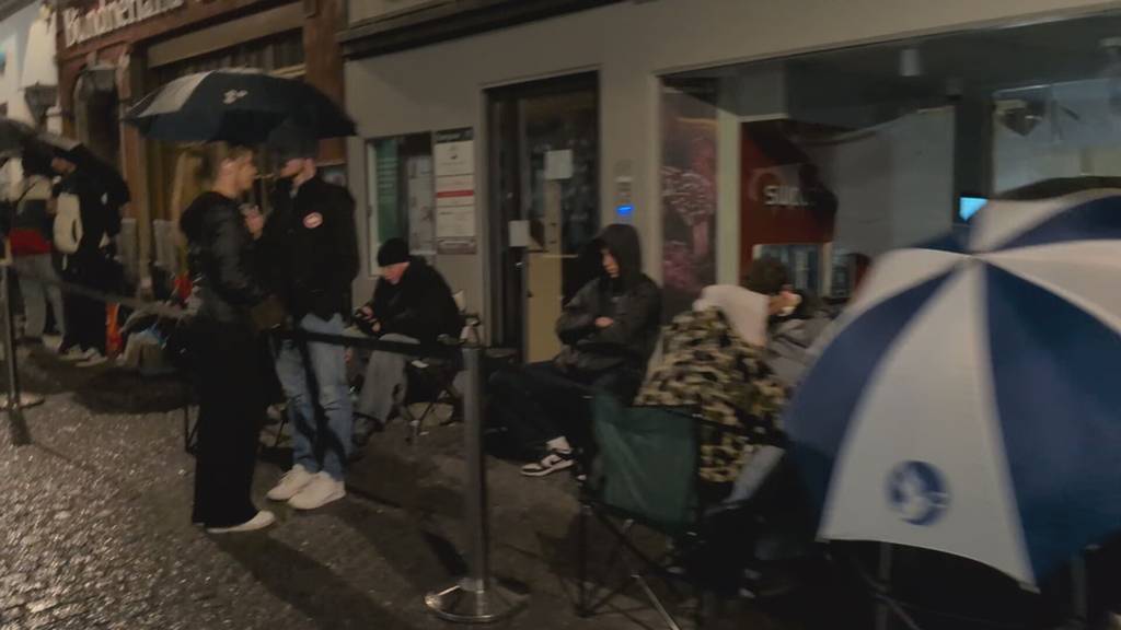 Swatch-Ansturm in Luzern