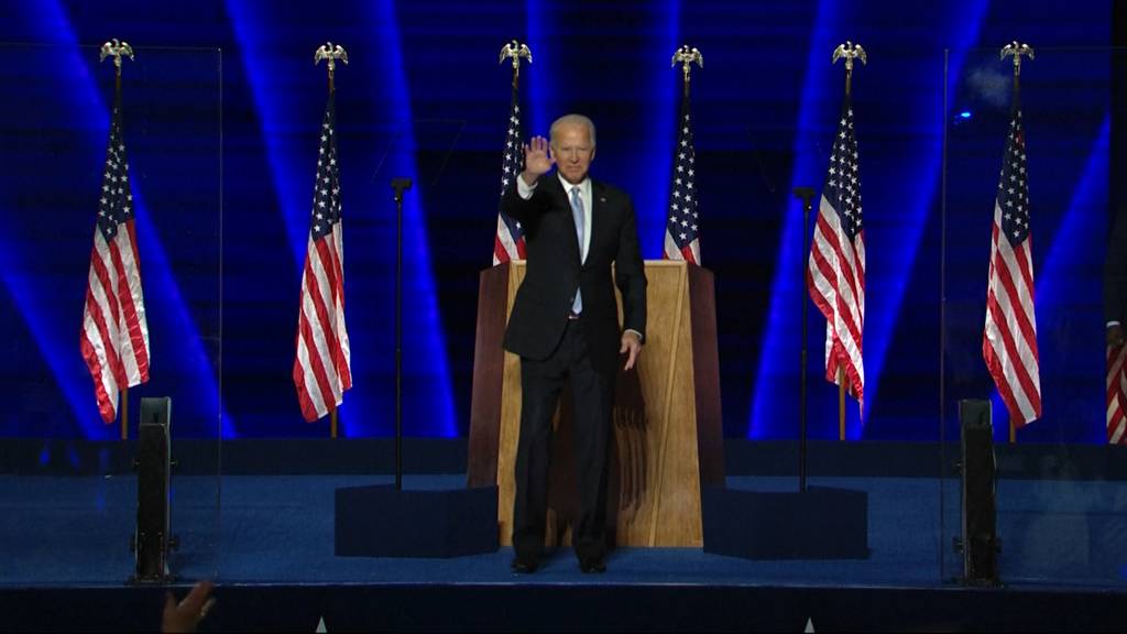 Neue US-Präsident Joe Biden: «Ich werde das Land einen!»