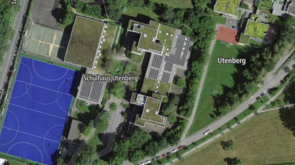 Die Stadt Luzern will einen Nahwärmeverbund zur Beheizung des Schulhauses Utenberg sowie der Kinder- und Jugendsiedlung Utenberg (oben rechts) realisieren.