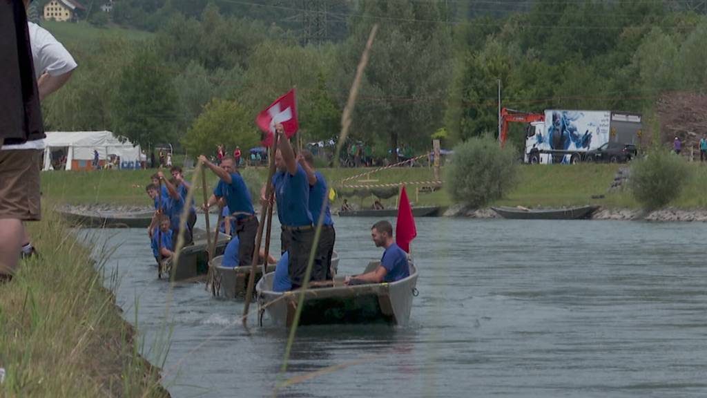 Grossanlass: Eidg. Pontonier-Wettfahren in Schmerikon