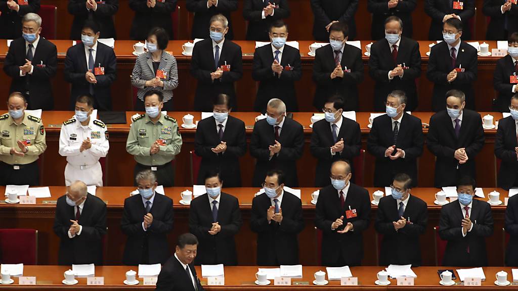 China geht auf Konfrontation mit der Sonderverwaltungszone Hongkong und der nationale Volkskongress billigte am Dienstag ein umstrittenes Sicherheitsgesetz einstimmig. (Archivbild)