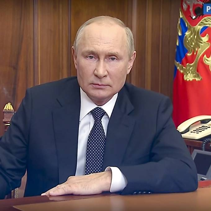 Putin ordnet Teilmobilisierung der russischen Streitkräfte an