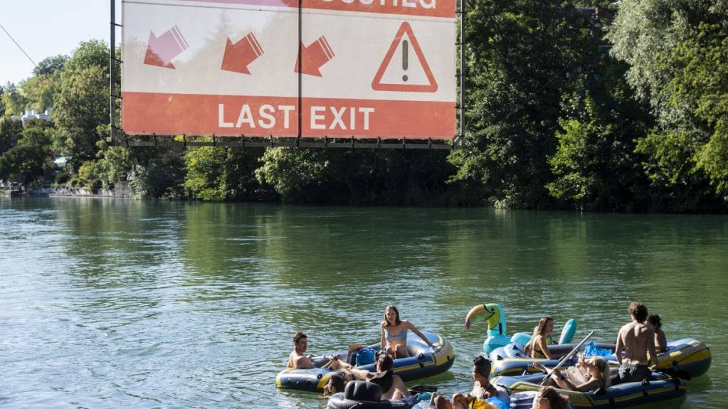 Die Stadt baut einen langen Holzsteg, damit die Böötler rechtzeitig vor dem Höngger Wehr aus dem Wasser kommen. (Archivbild)