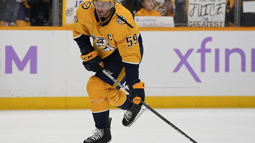 Der Captain Roman Josi führt sein Team zum Sieg