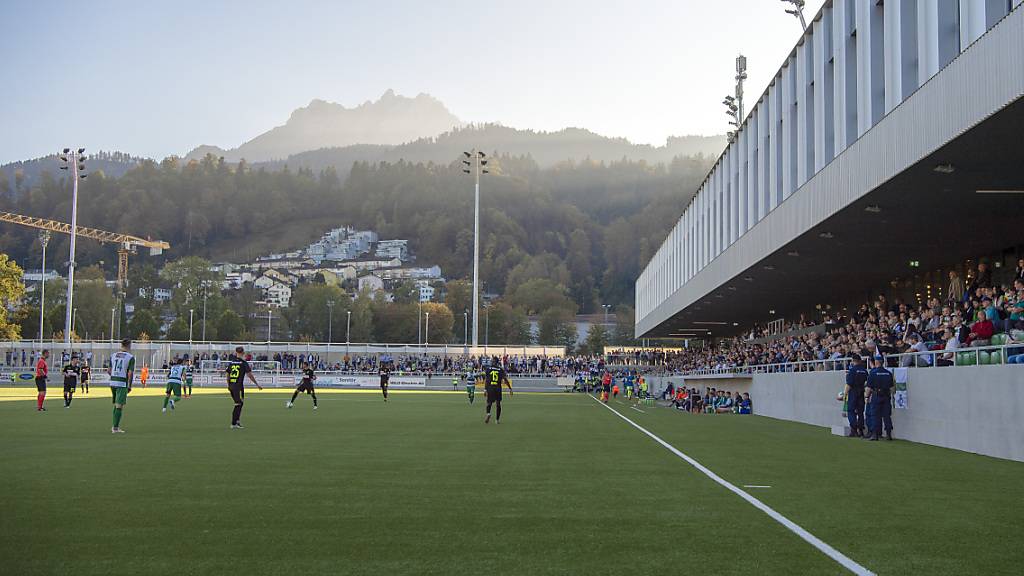 Die Helvetic Mercenaries tragen ihre Heimspiele in der European League vorwiegend in Kriens aus