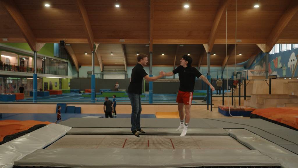 «Es ist fast wie fliegen» – Freestyle-Trampolin-Weltmeister Robin Steiner