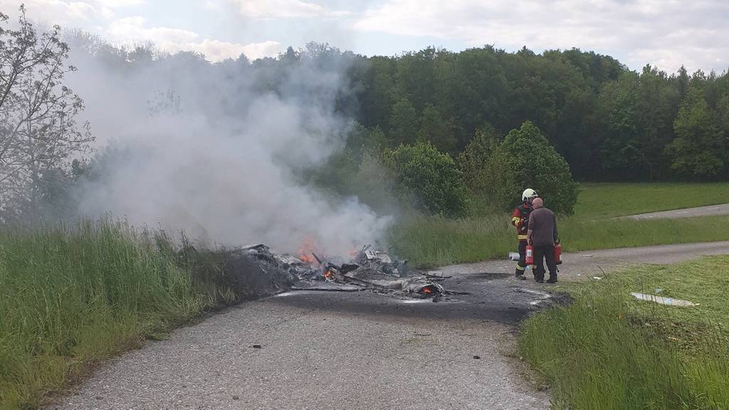 Augenzeuge berichtet vom Flugzeugabsturz im Birrfeld