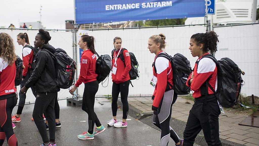 Die Schweizer Mannschaft besichtigt am Dienstag das EM-Stadion in Amsterdam