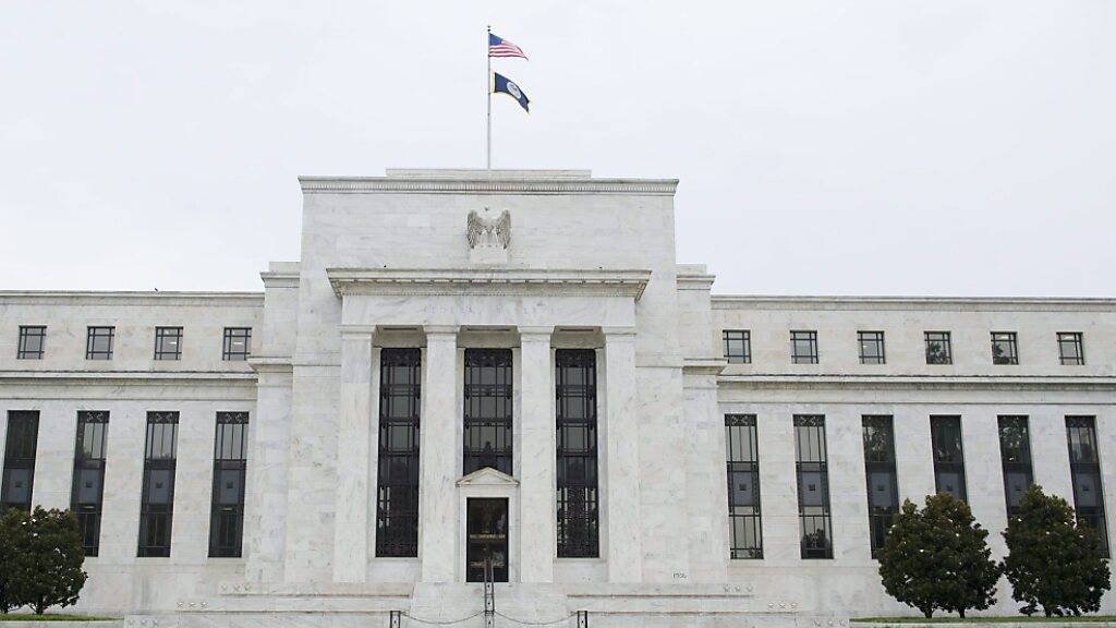 Das Gebäude der US-amerikanischen Notenbank oder Zentralbank in der Hauptstadt Washington D.C. (Archivbild von 2009)