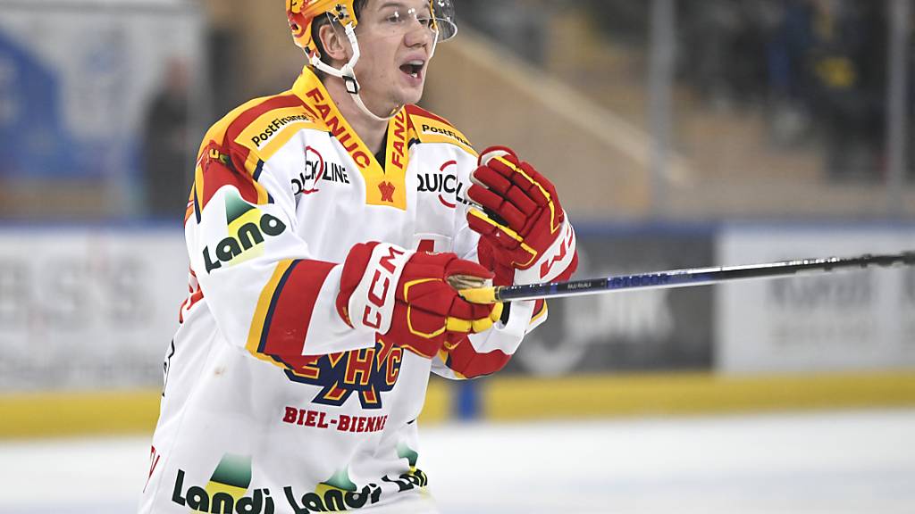 Seit Jahren der beste Skorer beim EHC Biel: Toni Rajala