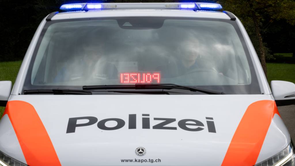Die Kantonspolizei Thurgau nahm am Mittwoch in Romanshorn einen bewaffneten Mann fest. (Symbolbild)