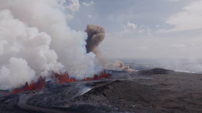 Vulkan auf Island ausgebrochen – Lage beruhigt sich 