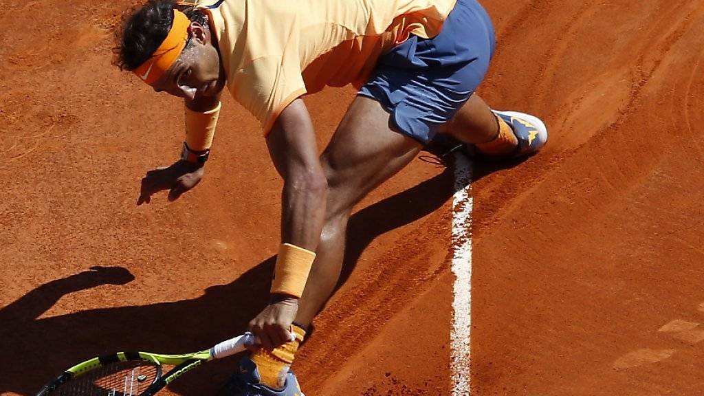 Rafael Nadal kämpfte sich in Monte Carlo in den Final vor
