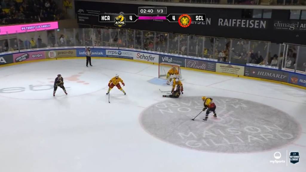 SCL Tigers verlieren in der Ajoie nach 4:1-Führung