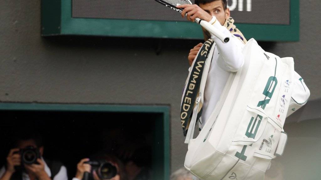 Überraschender Abschied: Novak Djokovic ist in Wimbledon in der 3. Runde ausgeschieden