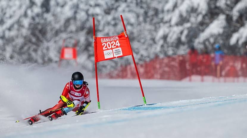 Fabienne Wenger, hier im Riesenslalom an den Olympischen Jugend-Winterspielen in Südkorea, kann Speed und Technik.