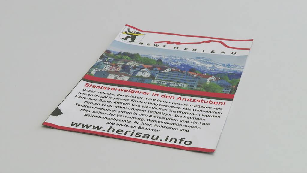 Ominöse Flugblätter und Briefe in Herisau