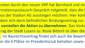 Auszug aus der E-Mail von Philipp Studhalter an die Verwaltungsräte.