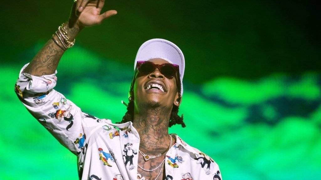 US-Rapper Wiz Khalifa gehört zu den heutigen Eröffnungs-Acts am Heitere Open Air in Zofingen. (Archivbild)