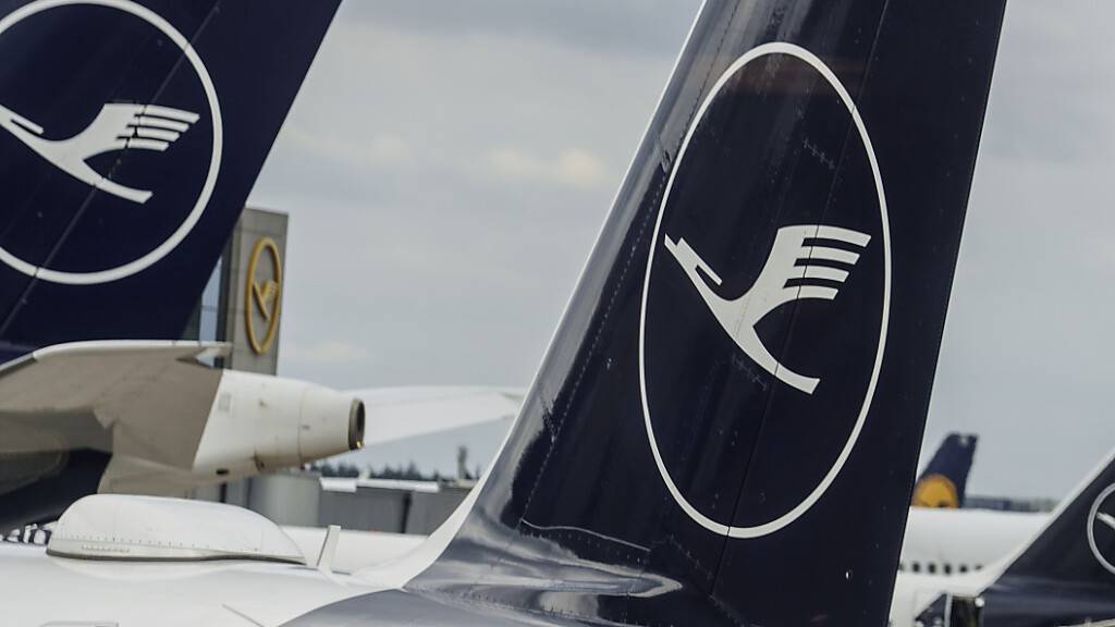 ARCHIV - Lufthansa-Maschinen stehen auf dem Vorfeld des Flughafens Rhein-Main. Foto: Andreas Arnold/dpa