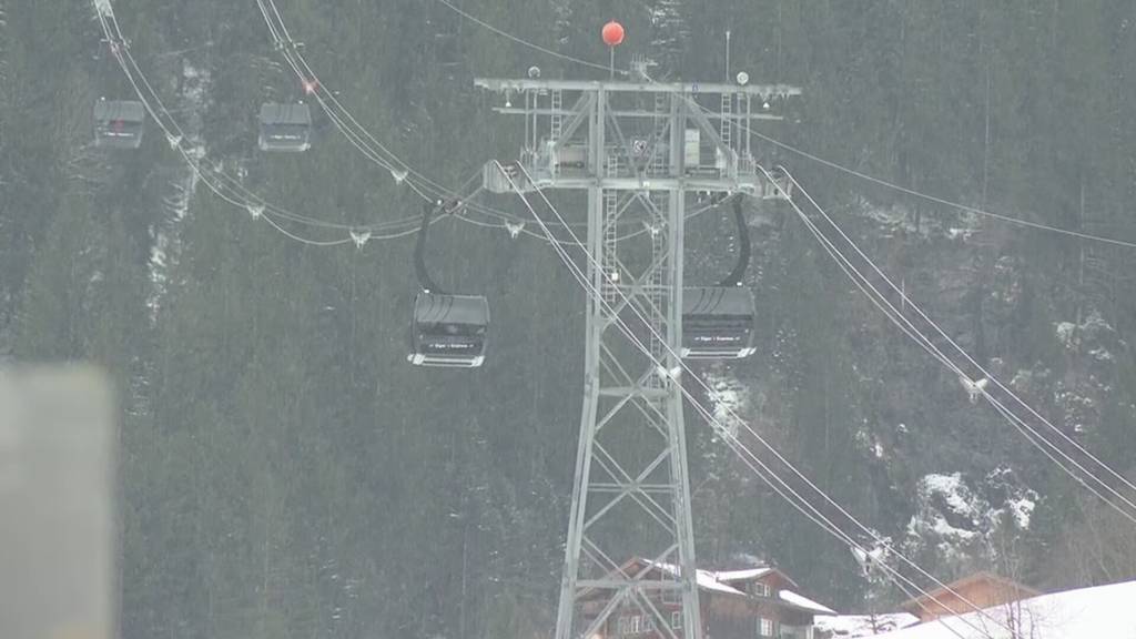 Jungfraubahnen schliessen Pisten wegen Lawinengefahr