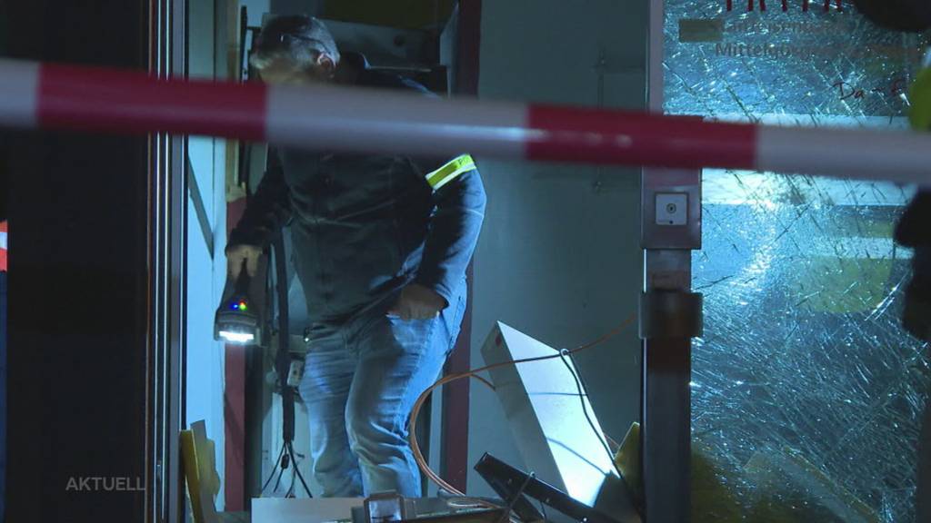 Verdächtige verhaftet: Haben mutmassliche Bancomatensprenger auch im Aargau zugeschlagen?