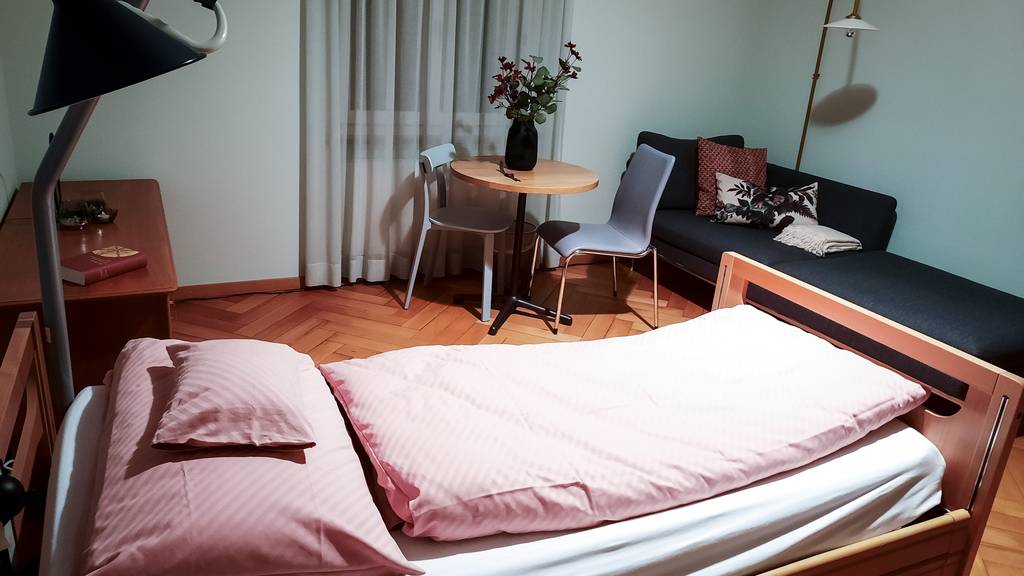 Zimmer im Sterbehospiz Solothurn