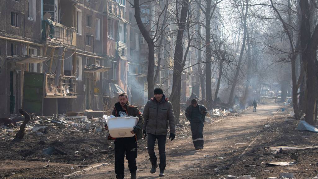 Kein direkter Fluchtweg für Zivilisten aus Mariupol
