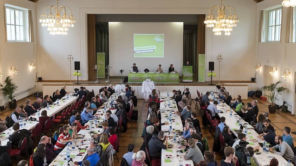 Die Grünen haben an ihrer Delegiertenversammlung am Samstag in Riehen BS einstimmig die «No-Billag»-Initiative abgelehnt.