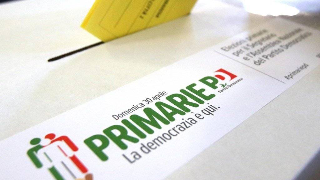 Die Demokratische Partei Italiens wählt einen neuen Vorsitzenden - Ex-Ministerpräsident Matteo Renzi möchte wieder Parteichef werden.