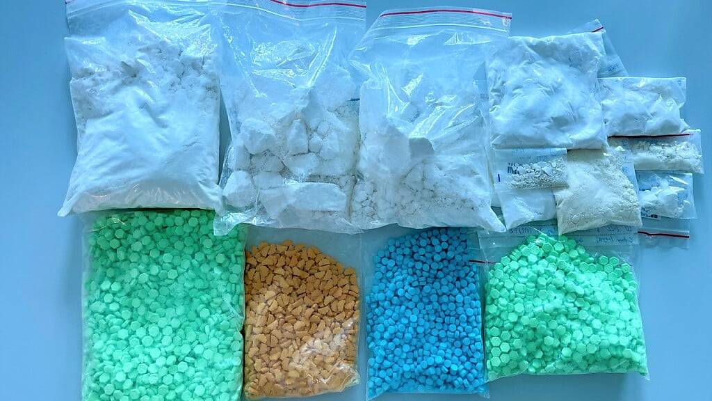 Diese Drogen stellte die Luzerner Polizei sicher.