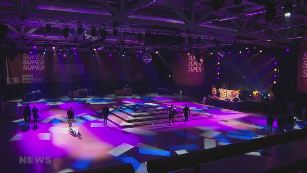 Temporärer Club auf dem Bernexpo-Gelände
