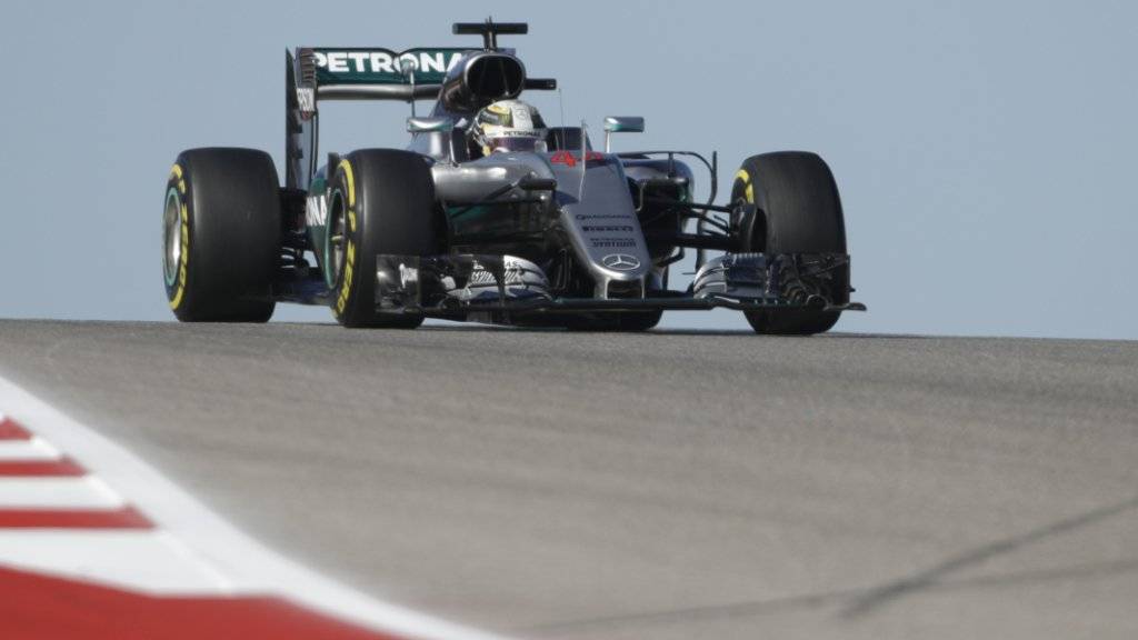 Lewis Hamilton eroberte in Austin den besten Startplatz