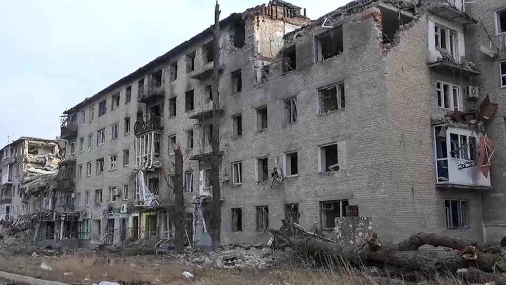 SCREENSHOT - Massive russische Luftangriffe haben in großen Teilen der Ukraine Luftalarm ausgelöst (Archivbild). Foto: Denis Puschilin/Head of the Russian-controlled Donetsk region Denis Pushilin telegram channel/AP/dpa