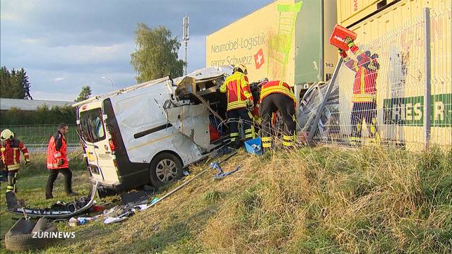 Schwerer Unfall in Frauenfeld