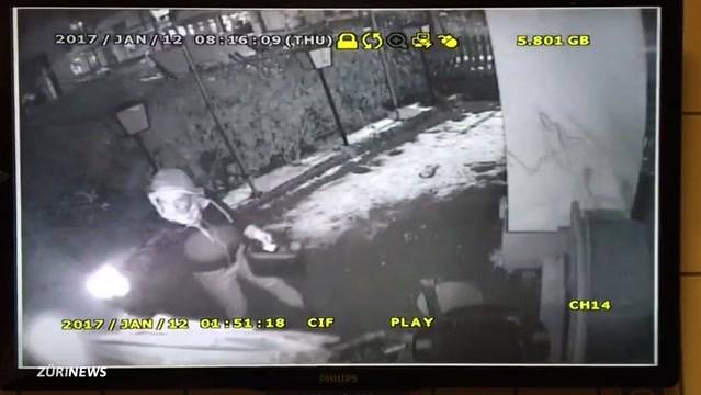 Polizei sucht Bülach-Brandstifter per Video
