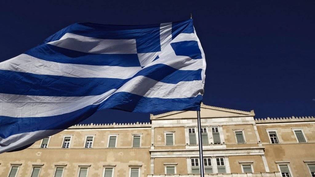 Griechenlands Kampf mit säumigen Schuldnern wird bislang von Misserfolgen begleitet. Im Bild das Parlamentsgebäude in Athen. (Archiv)