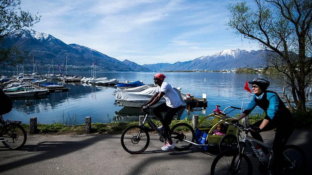 Slow-Up findet 2024 schweizweit an 18 verschiedenen Tagen und Orten statt. Den Anfang macht am Sonntag das Tessin. (Archivbild)