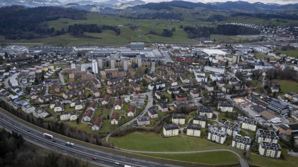 In Gossau startet ein Mitwirkungsverfahren für eine Verkehrsvariante, mit der das Zentrum entlastet werden soll. (Archivbild)