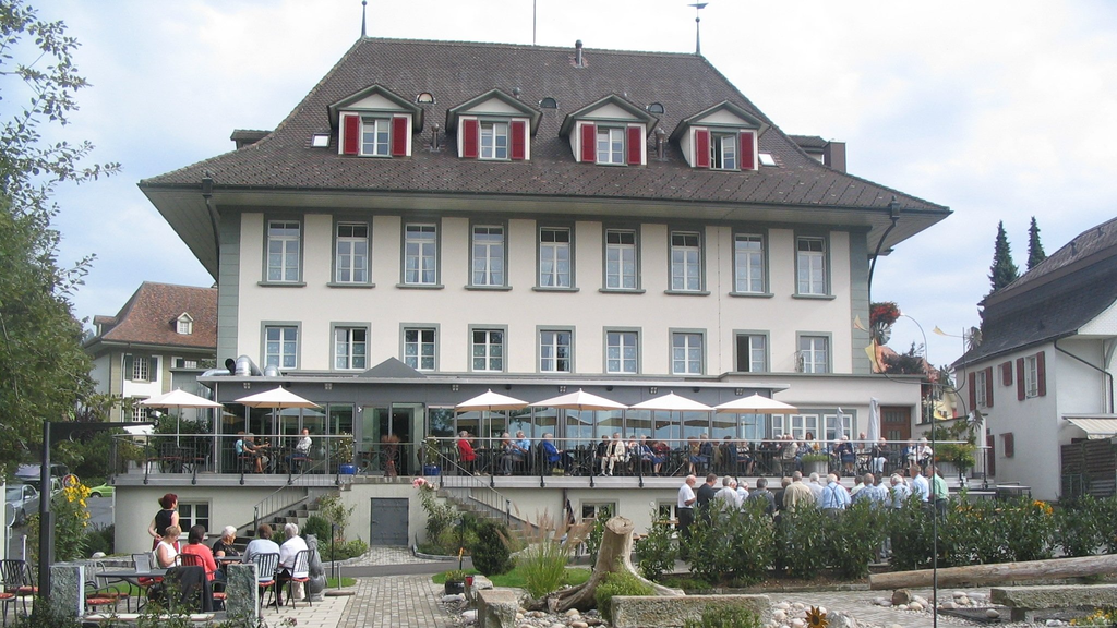 Das Restaurant Bären in Biglen geht nach über 500 Jahren zu.